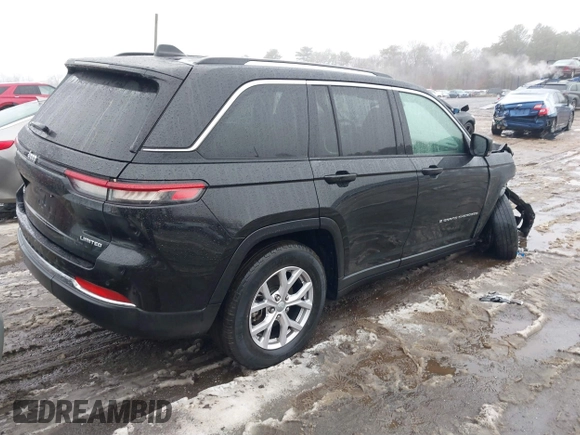2022 Jeep Grand Cherokee Limited with VIN 1C4RJHBG1N8553262, listed as a IAAI auction lot 41511225 with 59,251 mi miles and . Bid and sale history available at DreamBid. Image 4.