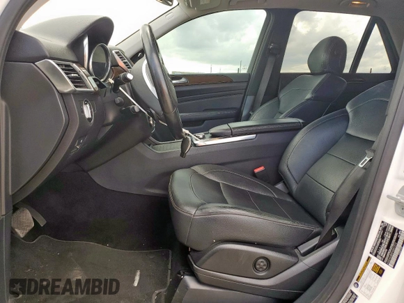 2015 Mercedes-Benz M 350 with VIN 4JGDA5JBXFA507272, listed as a Copart auction lot 51022775 with 121,315 mi miles and Clean title. Bid and sale history available at DreamBid. Image 7.
