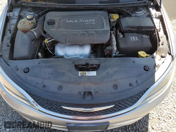 2015 Chrysler 200 Limited with VIN 1C3CCCAB0FN621700, listed as a Copart auction lot 52697045 with 207,556 mi miles and Salvage Title. Bid and sale history available at carsss.com. Image 11.