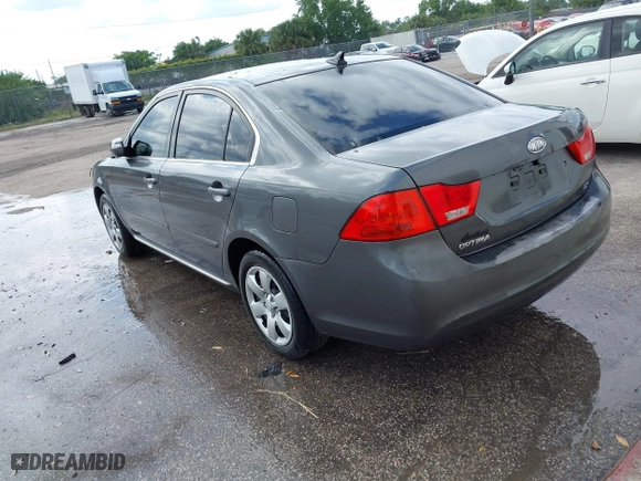 2009 Kia Optima LX with VIN KNAGE228495311622, listed as a IAAI auction lot 41628803 with 1 mi miles. Bid and sale history available at carsss.com. Image 3.