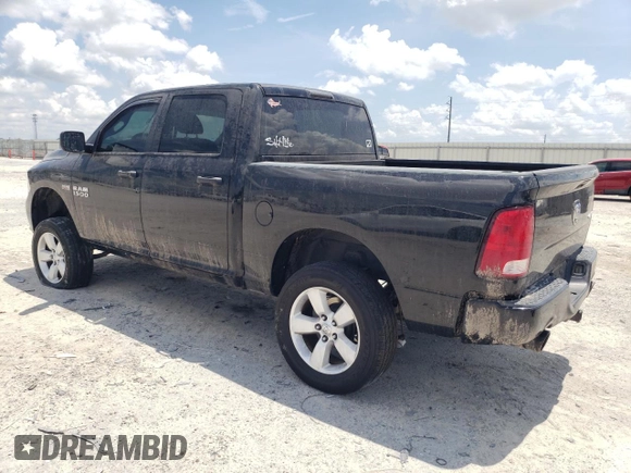 2017 Ram 1500 Express with VIN 3C6RR7KT2HG710237, listed as a Copart auction lot 61176305 with 89,966 mi miles and Salvage title. Bid and sale history available at DreamBid. Image 2.