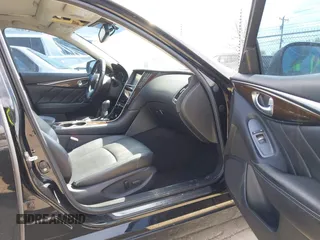 2018 Infiniti Q50 3.0t LUXE with VIN JN1EV7AP2JM351176, listed as a IAAI auction lot 41837214 with 125,535 mi miles. Bid and sale history available at carsss.com. Image 5.