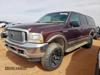 2001 Ford Excursion Limited z VIN 1FMNU43S31EA19303, wystawiony jako Copart lot #55433165 z przebiegiem 319 470 mil mil oraz Czysty tytuł • Clean title. Historia ofert i sprzedaży dostępna na DreamBid. Obrazek 1.
