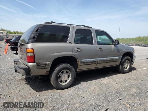2002 GMC Yukon SLT z VIN 1GKEK13Z52J125819, wystawiony jako Copart lot #55034305 z przebiegiem 237 595 mil mil oraz Czysty tytuł • Clean title. Historia ofert i sprzedaży dostępna na DreamBid. Obrazek 3.
