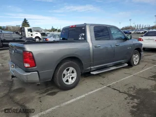 2010 Dodge Ram 1500 ST with VIN 1D7RB1CP9AS115420, listed as a Copart auction lot 44579735 with 190,165 mi miles and Salvage Title. Bid and sale history available at carsss.com. Image 3.