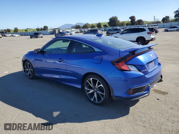2017 Honda Civic Si with VIN 2HGFC3A55HH752606, listed as a Copart auction lot 46866185 with 118,662 mi miles and Salvage Title. Bid and sale history available at DreamBid. Image 2.