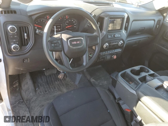 2023 GMC Sierra 1500 with VIN 3GTNUAED3PG315215, listed as a Copart auction lot 87524795 with 37,651 mi miles and Salvage Title. Bid and sale history available at DreamBid. Image 8.