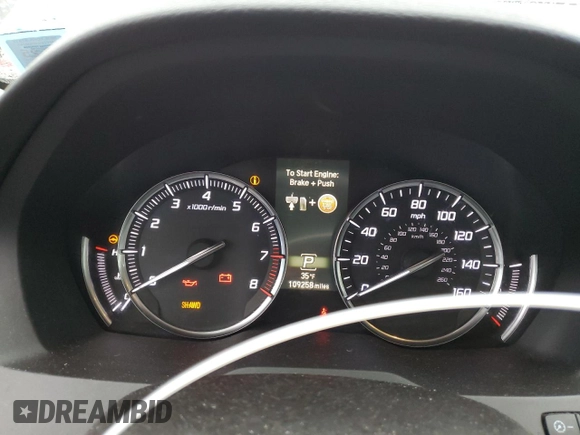 2018 Acura MDX Technology z VIN 5J8YD4H56JL009110, wystawiony jako Copart lot #51992115 z przebiegiem 109 258 mil mil oraz Szkoda całkowita • Salvage title. Historia ofert i sprzedaży dostępna na DreamBid. Obrazek 9.