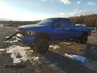 2007 Dodge Ram 3500 Laramie with VIN 3D7MX38C17G759717, listed as a Copart auction lot 41629965 with 266,267 mi miles and Salvage Title. Bid and sale history available at carsss.com. Image 1.