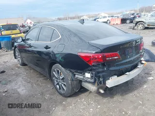 2017 Acura TLX V6 w/Technology Pkg with VIN 19UUB3F50HA001284, listed as a IAAI auction lot 41690442 with 131,280 mi miles. Bid and sale history available at carsss.com. Image 3.