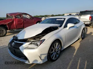 2015 Lexus RC 350 F Sport with VIN JTHHE5BC1F5009129, listed as a Copart auction lot 55725315 with 84,871 mi miles and Salvage title. Bid and sale history available at DreamBid. Image 1.