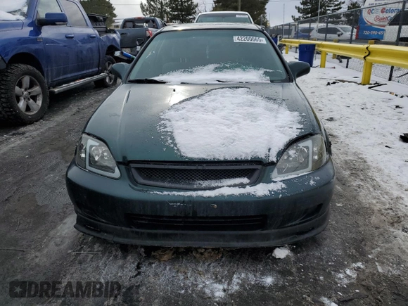 1999 Honda Civic EX with VIN 1HGEJ8148XL088700, listed as a Copart auction lot 42200665 with 201,071 mi miles and Salvage Title. Bid and sale history available at carsss.com. Image 5.