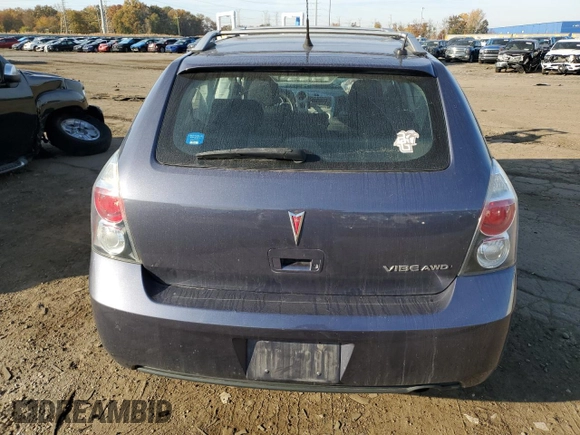 2009 Pontiac Vibe with VIN 5Y2SM67039Z462728, listed as a Copart auction lot 77320834 with 115,027 mi miles and Clean Title. Bid and sale history available at carsss.com. Image 6.