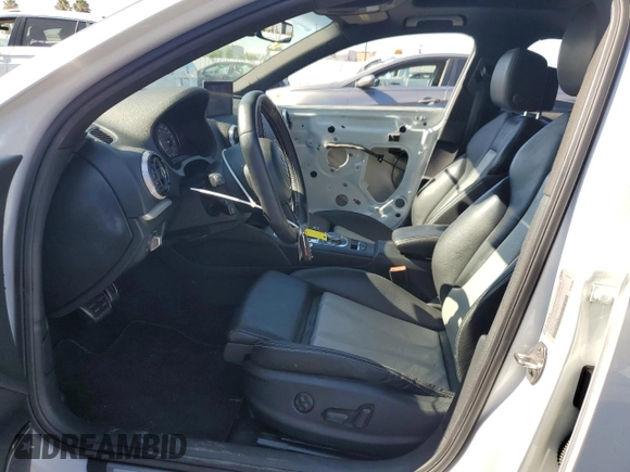 2016 Audi S3 z VIN WAUF1HFF6G1031577, wystawiony jako Copart lot #65208384 z przebiegiem 73 685 mil mil oraz Szkoda całkowita • Salvage title. Historia ofert i sprzedaży dostępna na DreamBid. Obrazek 7.