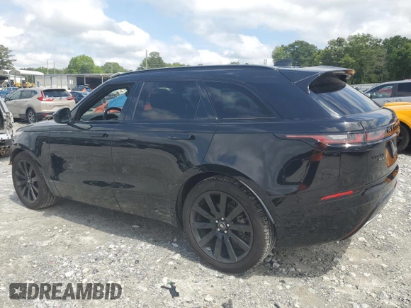 2019 Land Rover Range Rover Velar R-Dynamic SE with VIN SALYL2FV8KA219612, listed as a Copart auction lot 58425475 with 69,223 mi miles and Salvage title. Bid and sale history available at DreamBid. Image 2.