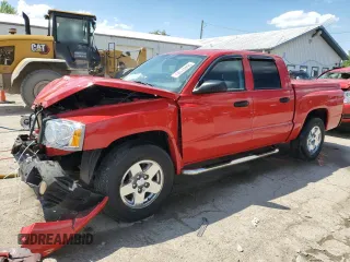 2006 Dodge Dakota SLT z VIN 1D7HE48N56S504462, wystawiony jako Copart lot #56487105 z przebiegiem 148 333 mil mil oraz Szkoda całkowita • Salvage title. Historia ofert i sprzedaży dostępna na DreamBid. Obrazek 1.