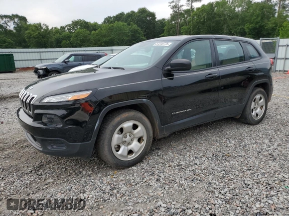 2017 Jeep Cherokee Altitude z VIN 1C4PJLAS8HW585318, wystawiony jako Copart lot #57315775 z przebiegiem 65 398 mil mil oraz Szkoda całkowita • Salvage title. Historia ofert i sprzedaży dostępna na DreamBid. Obrazek 1.