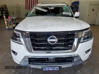 2022 Nissan Armada SL with VIN JN8AY2BCXN9160569, listed as a Copart auction lot 69998584 with 64,025 mi miles and Salvage Title. Bid and sale history available at carsss.com. Image 5.