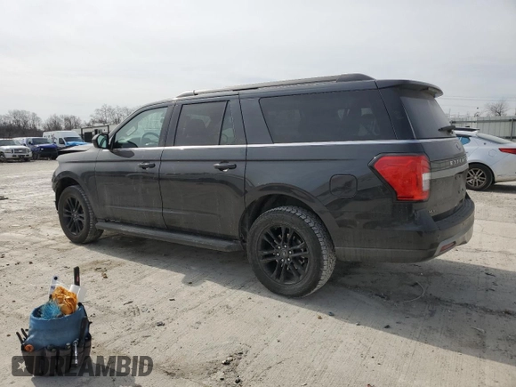 2024 Ford Expedition Max XLT with VIN 1FMJK1J81REA75973, listed as a Copart auction lot 47080095 with 6,711 mi miles and Salvage Title. Bid and sale history available at DreamBid. Image 2.