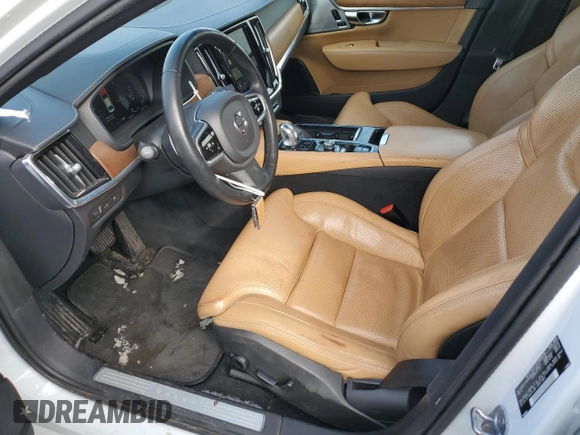 2018 Volvo S90 Inscription with VIN LVYBC0AL0JP024003, listed as a Copart auction lot 46410805 with 103,393 mi miles and Salvage Title. Bid and sale history available at carsss.com. Image 7.