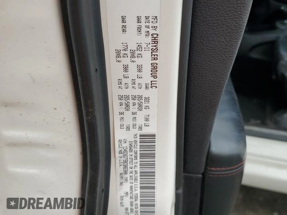 2011 Dodge Durango R/T with VIN 1D4SD6GT5BC682300, listed as a Copart auction lot 71307144 with 182,669 mi miles and Salvage Title. Bid and sale history available at carsss.com. Image 16.