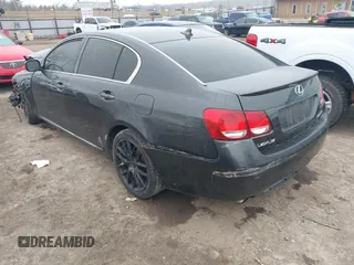 2007 Lexus GS 350 with VIN JTHBE96SX70009126, listed as a IAAI auction lot 41476345 with 1 mi miles. Bid and sale history available at carsss.com. Image 3.
