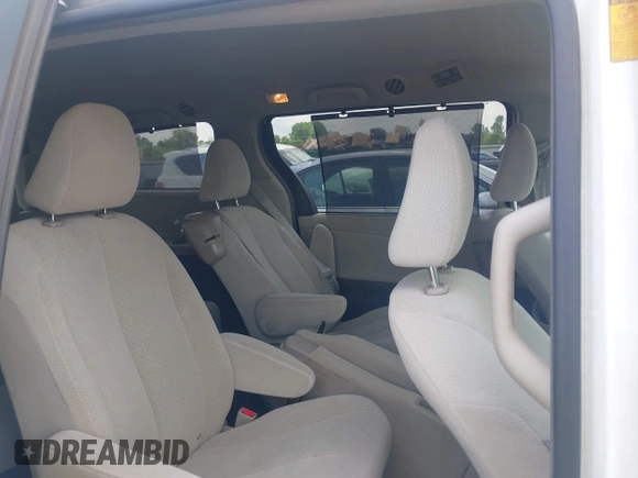 2014 Toyota Sienna LE AAS with VIN 5TDKK3DC0ES525654, listed as a IAAI auction lot 42153582 with 71,258 mi miles and . Bid and sale history available at carsss.com. Image 8.