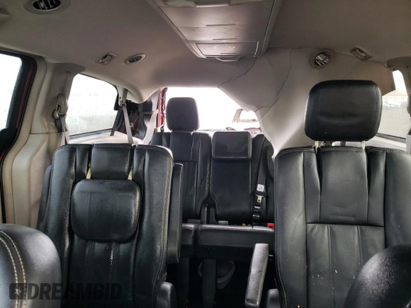 2012 Chrysler Town & Country Touring with VIN 2C4RC1BG3CR348836, listed as a Copart auction lot 52177105 with 184,059 mi miles and Salvage Title. Bid and sale history available at carsss.com. Image 10.