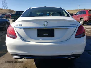 2019 Mercedes-Benz C 300 with VIN 55SWF8EB1KU297185, listed as a Copart auction lot 47410205 with 58,425 mi miles and Salvage Title. Bid and sale history available at carsss.com. Image 6.