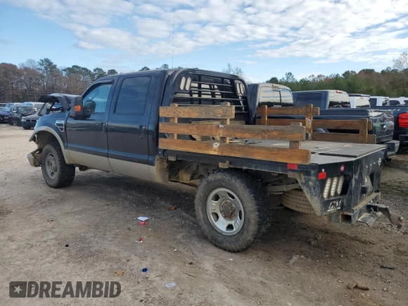 2008 Ford F-250 XL with VIN 1FTSW21Y38ED68338, listed as a Copart auction lot 85089284 with 255,992 mi miles and Salvage title. Bid and sale history available at DreamBid. Image 2.