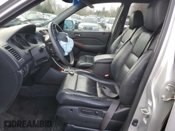 2003 Acura MDX Touring Pkg with VIN 2HNYD18603H554154, listed as a Copart auction lot 83293384 with 95,240 mi miles and Salvage Title. Bid and sale history available at carsss.com. Image 7.