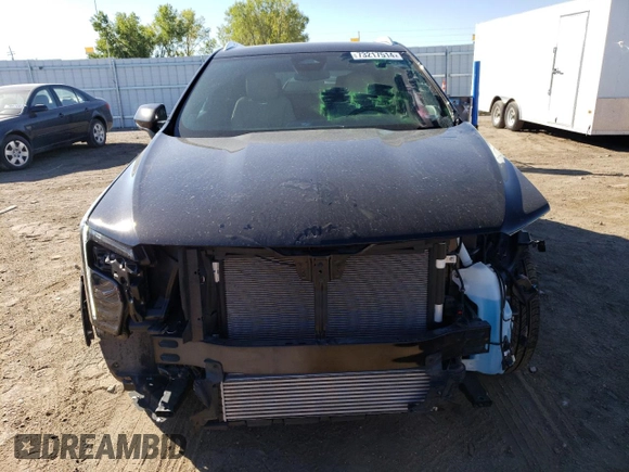 2024 Cadillac XT4 AWD Luxury with VIN 1GYFZBR41RF114434, listed as a Copart auction lot 73217514 with 10,505 mi miles and Salvage Title. Bid and sale history available at carsss.com. Image 5.