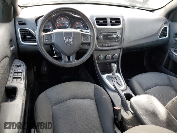 2013 Dodge Avenger SE with VIN 1C3CDZAB4DN742419, listed as a Copart auction lot 53137105 with 57,948 mi miles and Clean Title. Bid and sale history available at DreamBid. Image 8.
