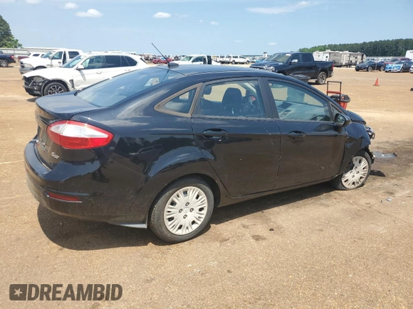 2017 Ford Fiesta S with VIN 3FADP4AJ2HM102376, listed as a Copart auction lot 54703685 with 87,459 mi miles and Salvage title. Bid and sale history available at DreamBid. Image 3.