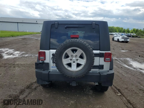2010 Jeep Wrangler Unlimited Rubicon with VIN 1J4BA6H18AL222429, listed as a Copart auction lot 58348815 with 80,317 mi miles and Salvage title. Bid and sale history available at DreamBid. Image 6.