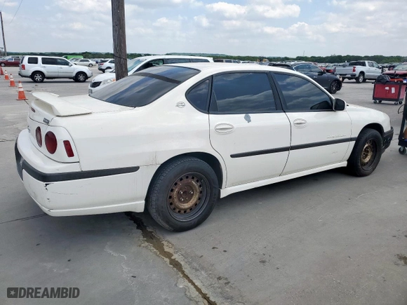 2003 Chevrolet Impala LS with VIN 2G1WH52K139322633, listed as a Copart auction lot 53269675 with 0 mi miles and Salvage Title. Bid and sale history available at carsss.com. Image 3.