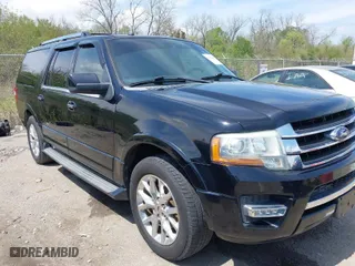 2016 Ford Expedition EL Limited with VIN 1FMJK1KT4GEF23185, listed as a IAAI auction lot 41862485 with NaN miles. Bid and sale history available at carsss.com. Image 1.