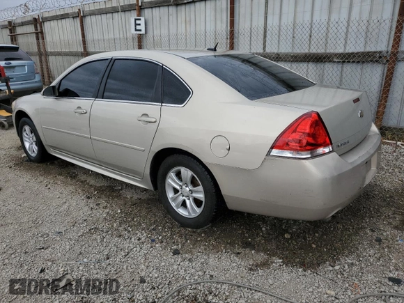 2012 Chevrolet Impala LS Fleet with VIN 2G1WF5E3XC1163362, listed as a Copart auction lot 53824555 with 228,984 mi miles and Clean Title. Bid and sale history available at DreamBid. Image 2.