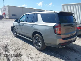 2024 Chevrolet Tahoe Z71 with VIN 1GNSKPKL9RR265695, listed as a IAAI auction lot 41754558 with 25,210 mi miles and . Bid and sale history available at DreamBid. Image 3.