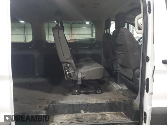 2017 Ford Transit XL with VIN 1FBZX2YM9HKA94759, listed as a Copart auction lot 87866205 with 132,278 mi miles and Salvage Title. Bid and sale history available at DreamBid. Image 11.