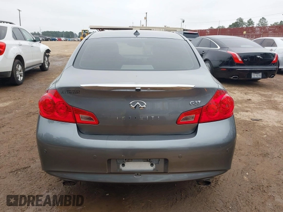2013 Infiniti G37 Journey with VIN JN1CV6AP2DM726053, listed as a IAAI auction lot 41500122 with 119,409 mi miles. Bid and sale history available at carsss.com. Image 16.