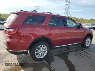 2015 Dodge Durango SXT with VIN 1C4RDJAG1FC114769, listed as a Copart auction lot 58638545 with 143,193 mi miles and Salvage title. Bid and sale history available at DreamBid. Image 3.