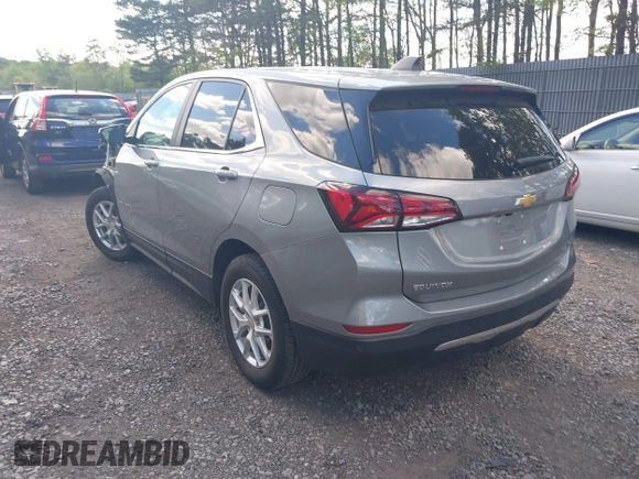 2023 Chevrolet Equinox LT with VIN 3GNAXTEG9PS198658, listed as a IAAI auction lot 42203767 with 25,177 mi miles and . Bid and sale history available at DreamBid. Image 3.