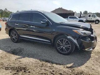 2020 Infiniti QX60 Luxe with VIN 5N1DL0MN7LC500234, listed as a Copart auction lot 53195315 with 116,020 mi miles and Salvage Title. Bid and sale history available at DreamBid. Image 4.