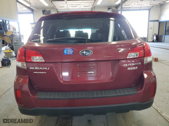 2012 Subaru Outback 2.5i Prem with VIN 4S4BRBCC9C3260783, listed as a Copart auction lot 53662775 with 137,572 mi miles and Salvage Title. Bid and sale history available at carsss.com. Image 6.