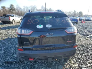 2022 Jeep Cherokee Trailhawk with VIN 1C4PJMBX7ND550115, listed as a Copart auction lot 41688785 with 25,272 mi miles and Salvage Title. Bid and sale history available at DreamBid. Image 6.