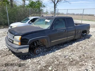 2003 Chevrolet Silverado 1500 LT with VIN 2GCEK19T231124587, listed as a Copart auction lot 53576395 with 314,480 mi miles and Clean Title. Bid and sale history available at carsss.com. Image 1.