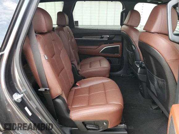 2024 Kia Telluride EX with VIN 5XYP34GC2RG425904, listed as a Copart auction lot 78142484 with 9,696 mi miles and Salvage Title. Bid and sale history available at DreamBid. Image 11.