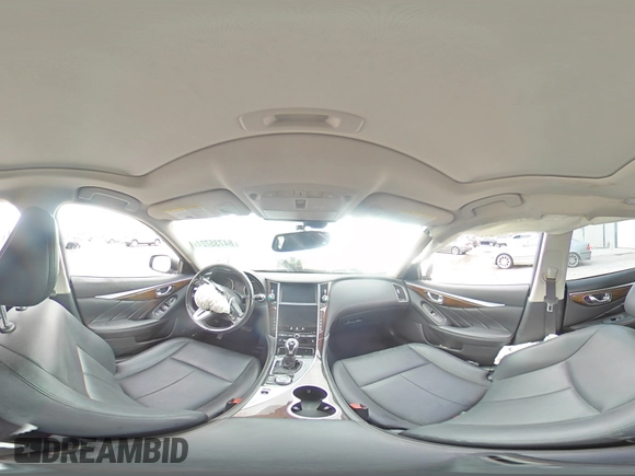 2019 Infiniti Q50 3.0t Signature Edition with VIN JN1EV7AP6KM514591, listed as a Copart auction lot 84735724 with 64,178 mi miles and Non Repairable. Bid and sale history available at carsss.com. Image 12.