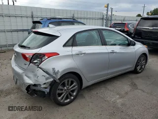 2016 Hyundai Elantra GT with VIN KMHD35LH2GU337016, listed as a Copart auction lot 71303524 with 28,326 mi miles and Salvage Title. Bid and sale history available at carsss.com. Image 3.